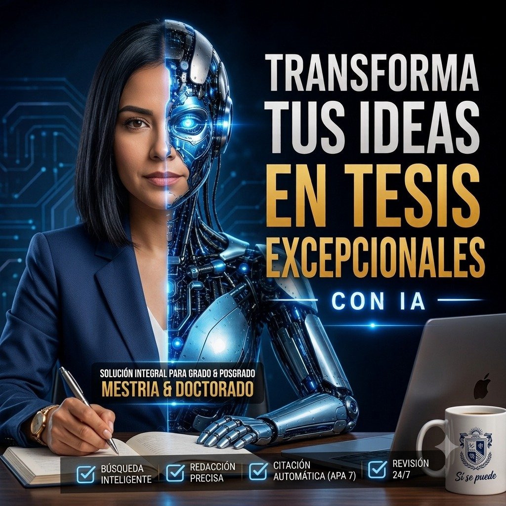 Transforma tus ideas en tesis excepcionales con IA